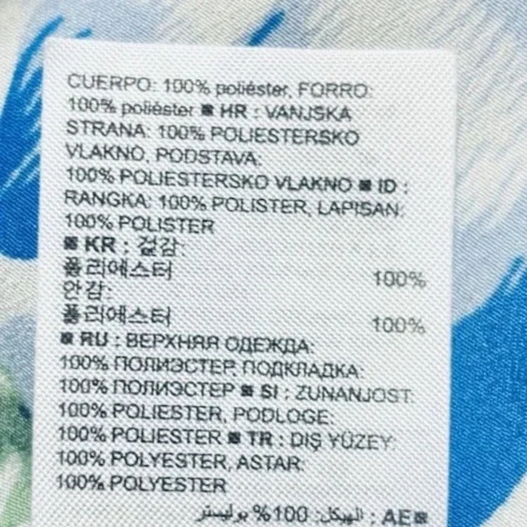 Banana Republic Floral Tropical Asymmetrical Faux Wrap Midi Dress Size 6 - Picture 8 of 12